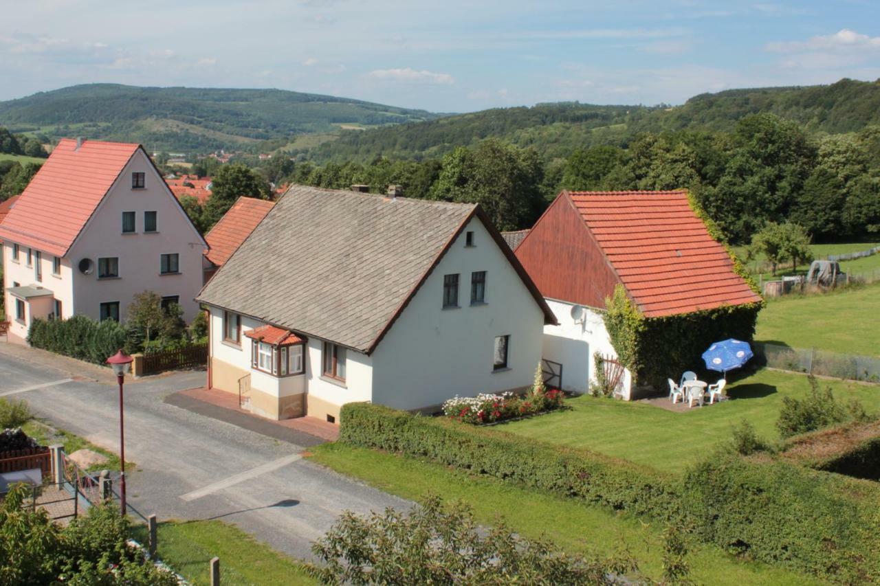 Ferienhaus Fam. Gottbehuet Oberweid Exteriör bild